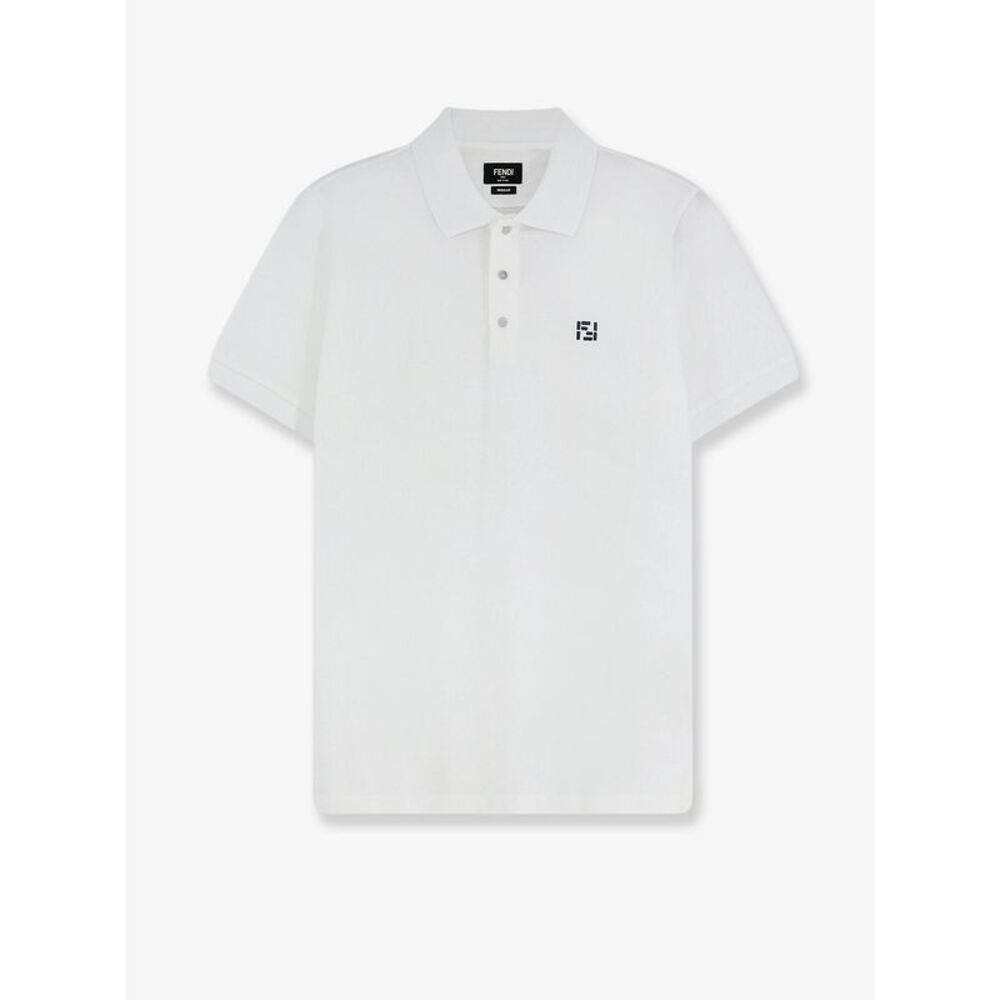 Fendi Men Cotton Polo Shirt